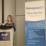 speaking about menopause at PxP2019
