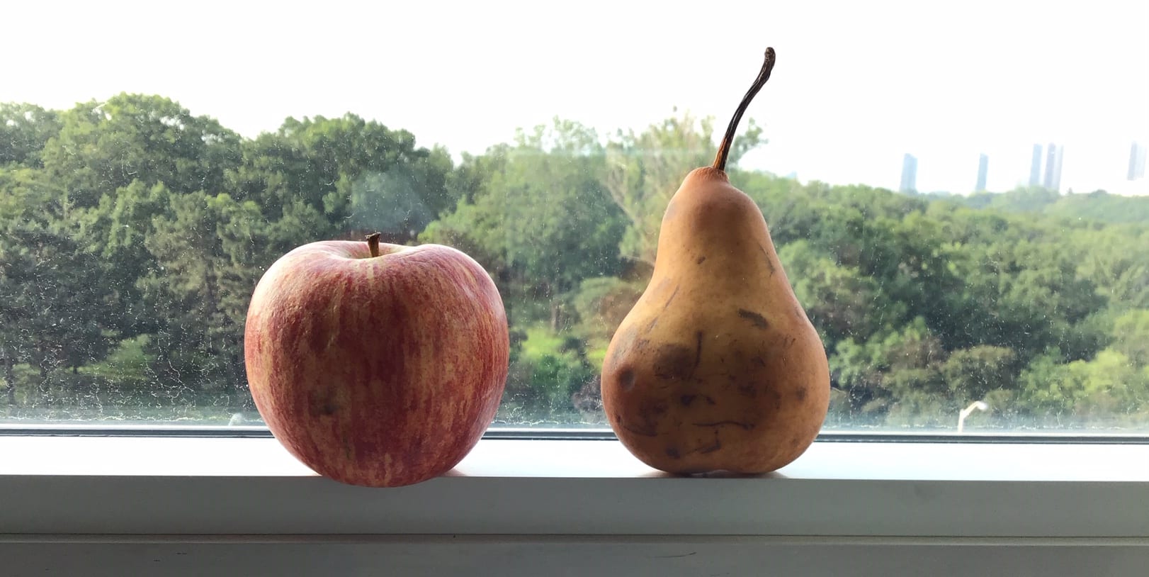 apple-shaped pear-shaped