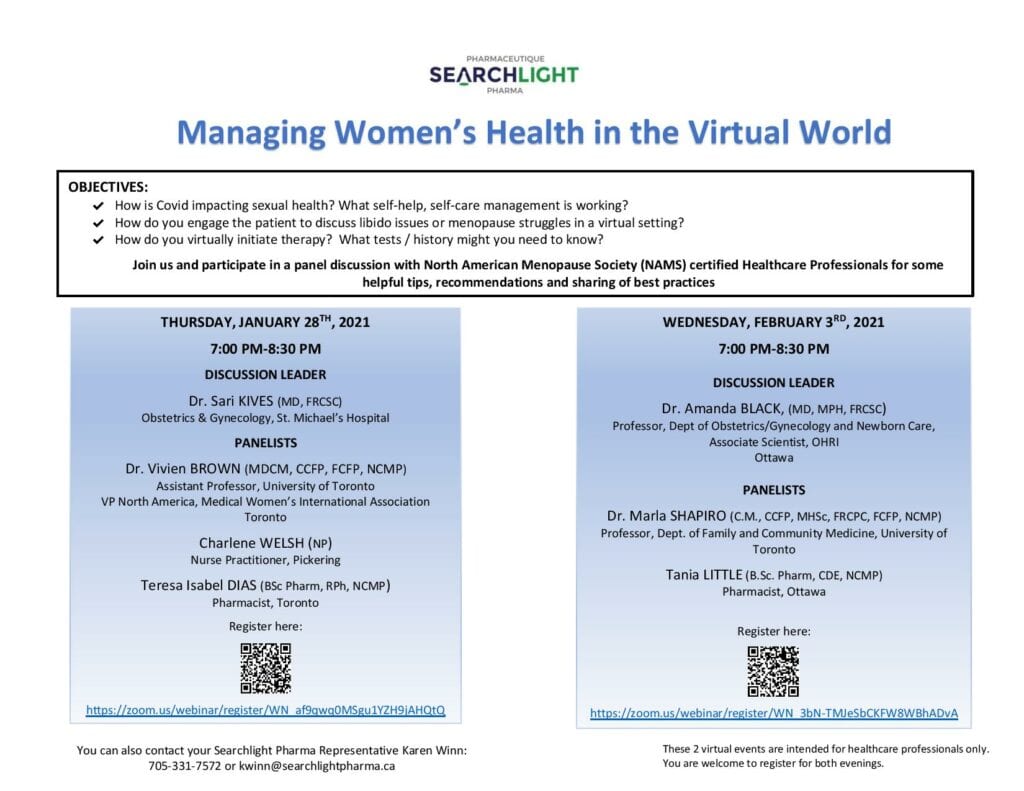 Managing Women’s Health in the Virtual World
